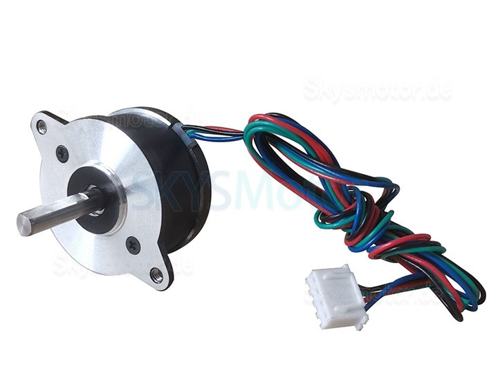 Oukeda Nema 14 Schrittmotor 36BYGH Bipolar 1,8 Grad 12Ncm 1A 10V 36x36x20mm 4 Drähte